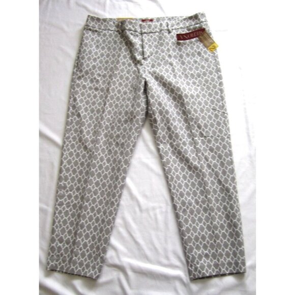 New Women Merona Stretch Extensible Fit 2 Just Below Waist Pants Sz 16 (WP274) - Picture 1 of 10